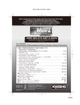 Kyosho MINI-Z AWD MA-010 Chassis Set ASF 2.4GHz  El manual del propietario