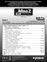 Kyosho MINI-Z Lit El manual del propietario