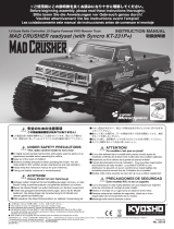 Kyosho No.33153 MAD CRUSHE readyset Manual de usuario