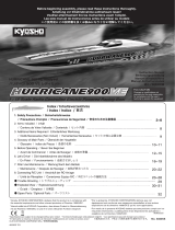 Kyosho No.40235S�@HURRICANE 900 VE Manual de usuario