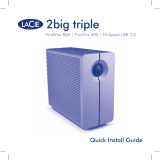 LaCie 2Big Triple (2-disk RAID) guía de instalación rápida