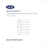 LaCie 6big Thunderbolt™ 3 Guía de instalación