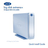 LaCie Big Disk Extreme  Dual guía de instalación rápida