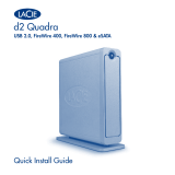 LaCie d2 Quadra Hard Drive USB 2 Manual de usuario