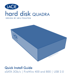LaCie Hard Disk Quadra Manual de usuario