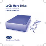 LaCie Hard Drive, Design by F.A. Porsche FireWire 400 Manual de usuario