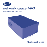 LaCie Network Space MAX 6TB Manual de usuario