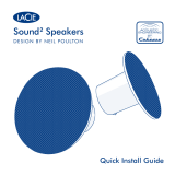 LaCie Sound² Speakers Manual de usuario