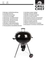 LANDMANN 53cm Kettle Charcoal BBQ Manual de usuario