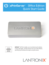 Lantronix xPrintServer Office: Enterprise Mobile Printing Guía de inicio rápido