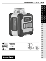 Laserliner CompactLine-Laser G360 Set El manual del propietario