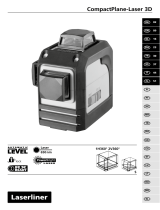 Laserliner CompactPlane-Laser 3D El manual del propietario