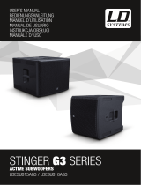 LD Stinger Sub 18A G3 Manual de usuario
