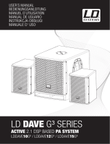 LD Systems Dave 12 G3 Manual de usuario