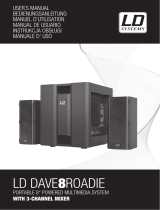 LD Systems Dave 8 Roadie Manual de usuario