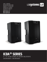 LD Systems ICOA 12 A BT Manual de usuario