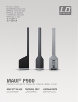 LD Systems Maui P900 G Manual de usuario