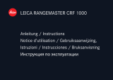 Leica Rangemaster CRF 1000 El manual del propietario