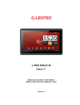 Leotec LE-TAB703 Manual de usuario