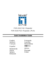 LevelOne POR-0103 Guía de instalación