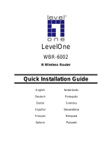 LevelOne WBR-6002 Quick Installation Manual