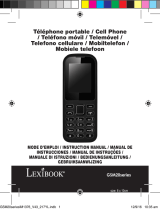 Lexibook GSM20series Instrucciones de operación