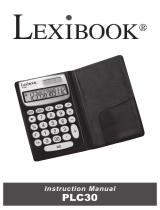 Lexibook PLC30 Manual de usuario