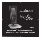 Lexibook MeteoClock Evolution Compact Manual de usuario