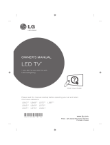 LG 32LB652V Manual de usuario