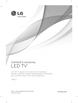 LG LG 32LN520B Manual de usuario