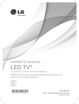 LG 55LB626V Manual de usuario