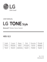 LG HBS-SL5 Manual de usuario