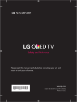 LG OLED65W7V Manual de usuario