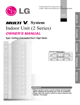 LG MULTI V 2-Serie Manual de usuario