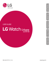 LG G Watch Urbane Luxe Instrucciones de operación
