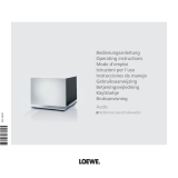 LOEWE Reference Sound Manual de usuario