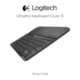 Logitech Ultrathin Keyboard Cover for iPad Air Guía de instalación