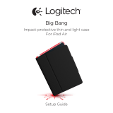 Logitech Big Bang Impact-protective case for iPad Air Guía de instalación