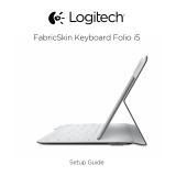 Logitech FabricSkin Keyboard Folio Guía de instalación