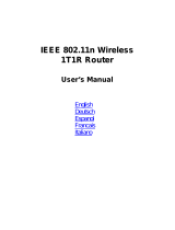 Longshine IEEE802.11n AP/Router/Client Manual de usuario