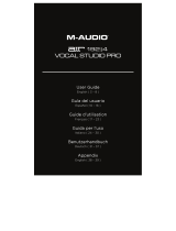 M-Audio AIR 192|4 Vocal Studio Pro Manual de usuario