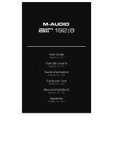 M-Audio AIR 192|8 Manual de usuario