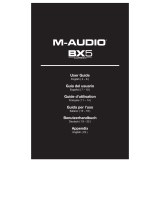 M-Audio BX5 Carbon Guía del usuario