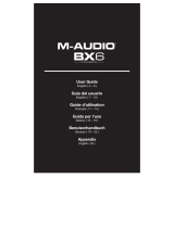 M-Audio BX6 Carbon Guía del usuario