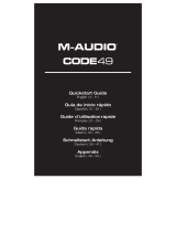 M-Audio Code 49 Guía del usuario