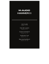 M-Audio Hammer 88 Manual de usuario