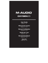 M-Audio OXYGEN 25 Guía del usuario