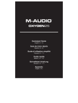 M-Audio Oxygen 25 Mk4 Guía de inicio rápido