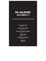 M-Audio Oxygen 49 Guía de inicio rápido