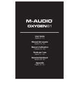 M-Audio Oxygen 49 MK IV El manual del propietario